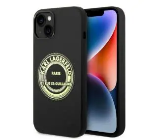 Karl Lagerfeld Silicone RSG KLHCP14MSRSGRCK do iPhone 14 Plus