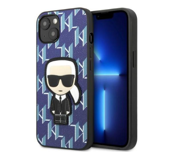 Фото - Чохол Karl Lagerfeld Monogram Ikonik Patch KLHCP13SPMNIKBL do iPhone 13 mini 