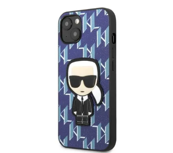 Karl Lagerfeld Monogram Ikonik Patch KLHCP13SPMNIKBL do iPhone 13 mini