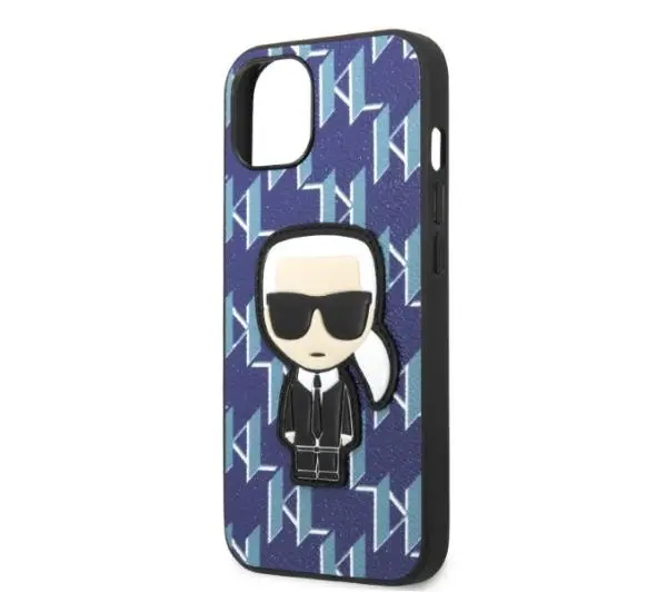 Karl Lagerfeld Monogram Ikonik Patch KLHCP13SPMNIKBL do iPhone 13 mini