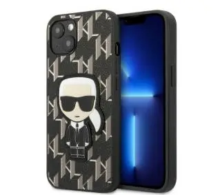 Karl Lagerfeld Monogram Ikonik Patch KLHCP13SPMNIKBK do iPhone 13 mini