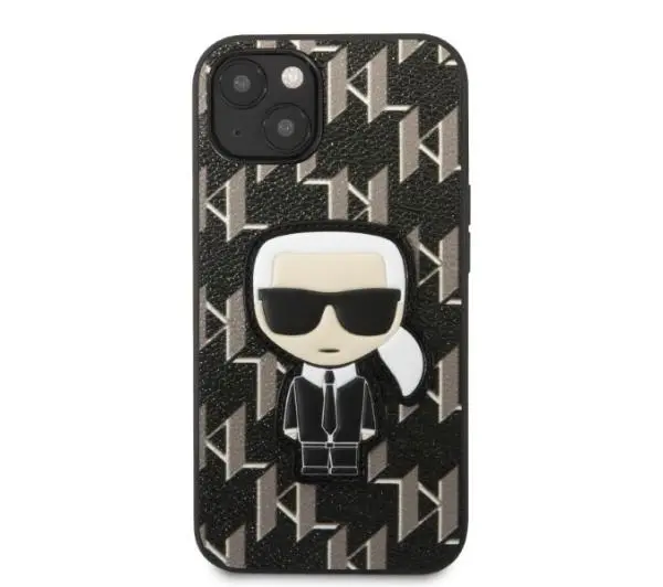 Karl Lagerfeld Monogram Ikonik Patch KLHCP13SPMNIKBK do iPhone 13 mini