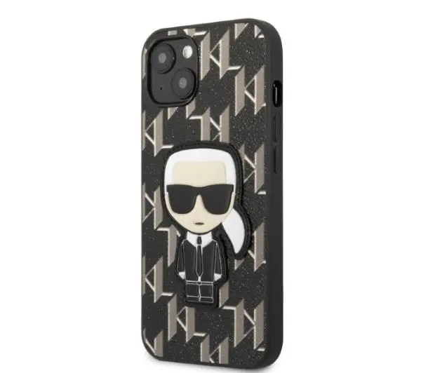 Karl Lagerfeld Monogram Ikonik Patch KLHCP13SPMNIKBK do iPhone 13 mini