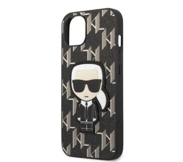 Karl Lagerfeld Monogram Ikonik Patch KLHCP13SPMNIKBK do iPhone 13 mini