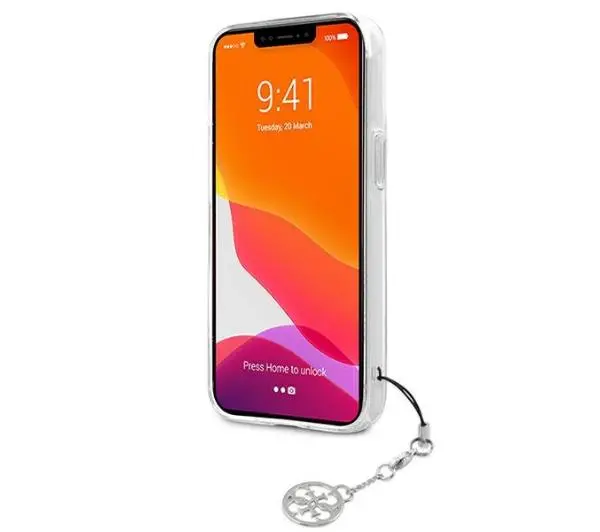 Guess 4G Grey Strap Charm GUHCP13SKB4GGR do iPhone 13 mini