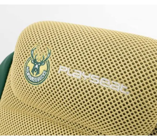 Playseat® Champ NBA-Milwaukee Bucks Gamingowy do 122kg Tkanina Zielono-żółty - Kup na Raty - RRSO 0%