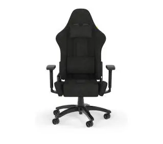 Corsair TC100 RELAXED Fabric Gamingowy do 120kg Tkanina Czarny - Kup na Raty - RRSO 0%