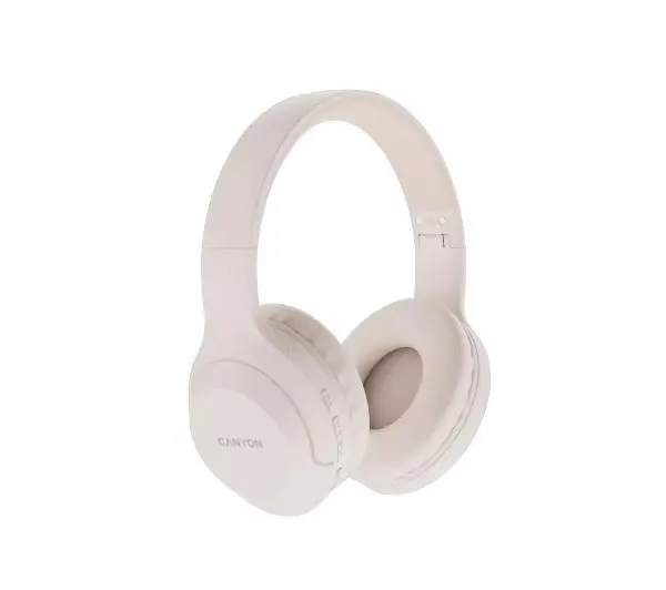 Canyon BTHS-3 Nauszne Bluetooth 5.1 Beżowy