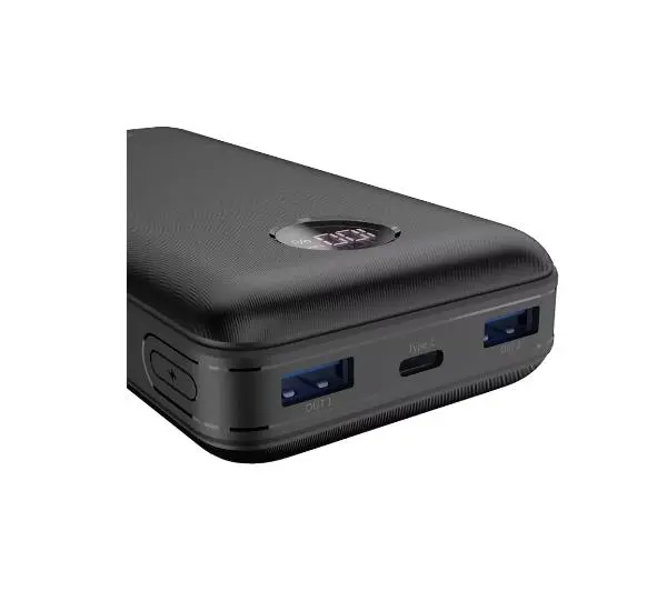 Canyon PB-2002 Czarny 20000mAh QC PD 20W Biały