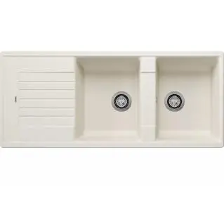 Blanco ZIA 8 S 527209 Granitowy Biały - Kup na Raty - RRSO 0%