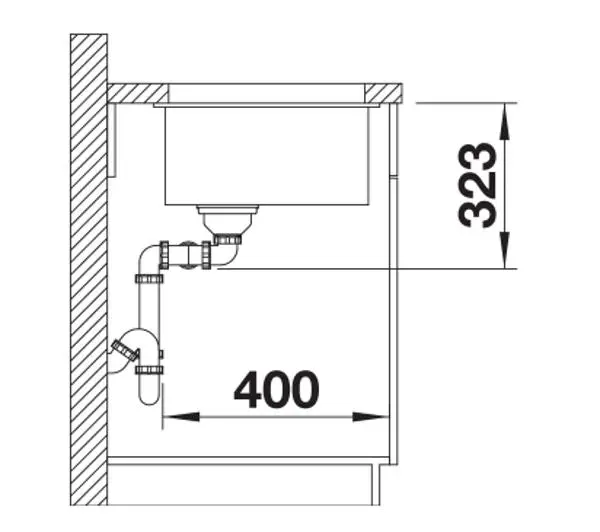 Blanco SUBLINE 350/350-U 527164 Granitowy Biały - Kup na Raty - RRSO 0%