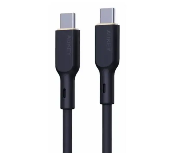 Aukey USB-C do USB-C 2,0 Power Delivery 100W 1m Czarny