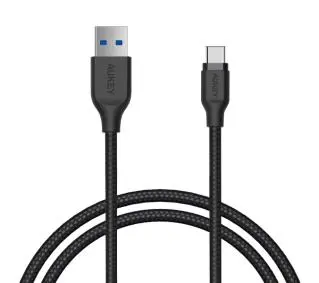 Aukey CB-AC2 USB-A do USB-C QC 3,0 2m Czarny