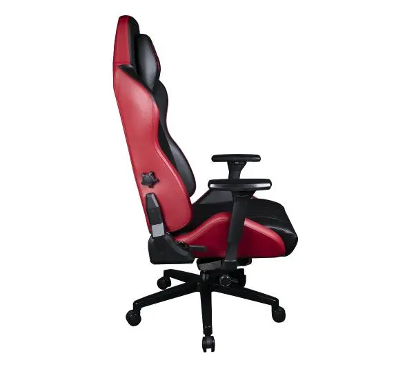 Konix Odin Gamingowy do 130kg Skóra Eco Czarno-czerwony - Kup na Raty - RRSO 0%