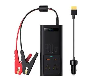 Baseus C00337600111-00, 300W, 24V, CN/EU Czarny - Kup na Raty - RRSO 0%