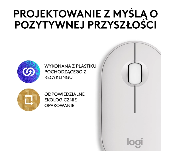 Logitech Pebble 2 Biały