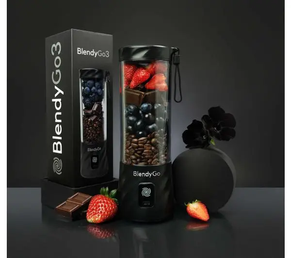 BlendyGo 3 Bezprzewodowy 0,55l Czarny