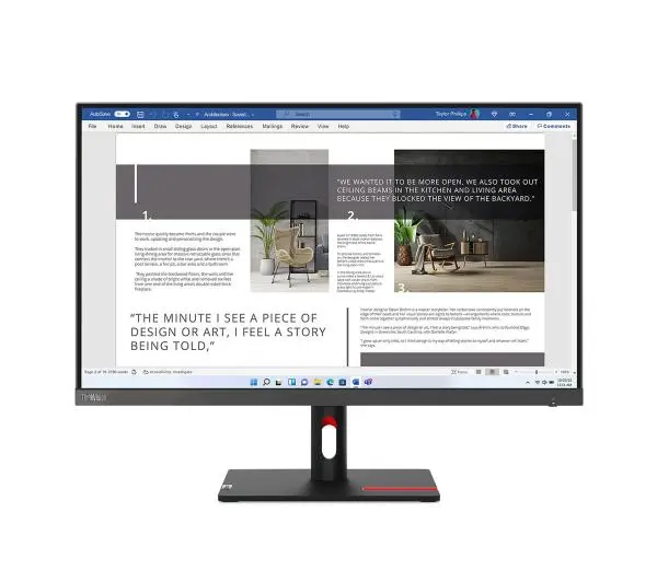 Lenovo ThinkVision S27i-30 (63DFKAT4EU) 27" Full HD IPS 100Hz 4ms
