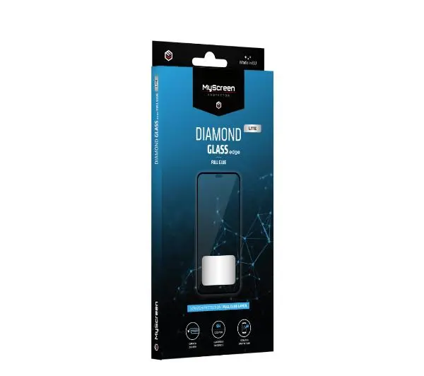 Фото - Захисне скло / плівка MyScreen Protector DIAMOND GLASS LITE edge FULL GLUE do iPhone 15 Plus 