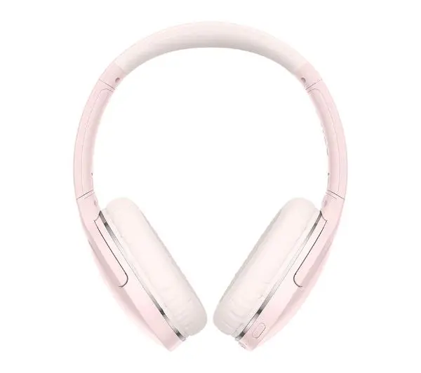 Baseus Encok D02 Pro Nauszne Bluetooth 5.0 Różowy