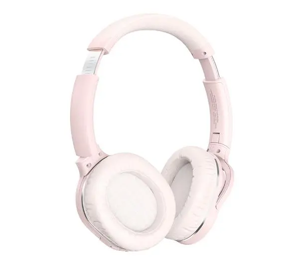Baseus Encok D02 Pro Nauszne Bluetooth 5.0 Różowy