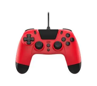 Gioteck VX4 Wired do PS4, PCPrzewodowy Czerwony