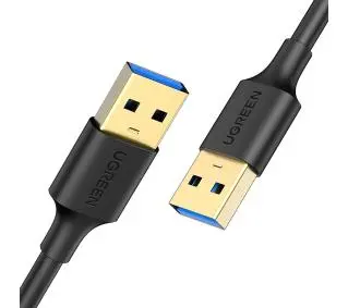 UGREEN USB 3,0 A-A US128 1m Czarny