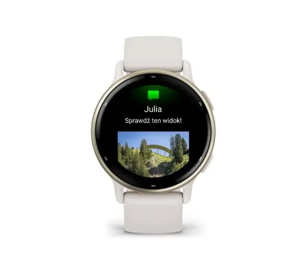 Garmin vivoactive 5 42mm GPS Kremowy - ⚡ BESTSELLERY ⚡ - Kup na Raty - RRSO 0%