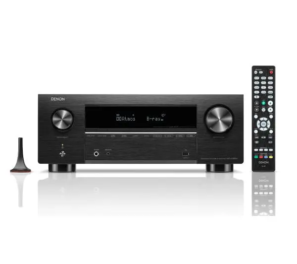 Denon AVC-X3800H 9.4kanałowy Dolby Atmos DTS X Wi-Fi Bluetooth AirPlay Czarny - ⚡ EURO HIT CENOWY! ⚡ - Kup na Raty - RRSO 0%