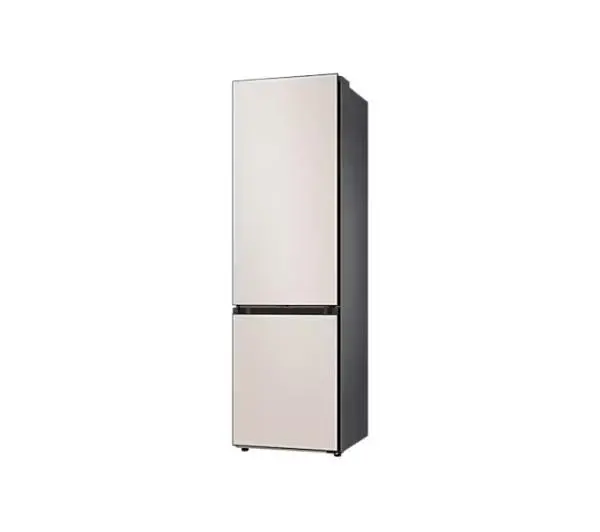 Samsung Bespoke RB38C7B5D39 Funkcje AI Pełny No Frost 203cm Szuflada z kontrolą wilgotności Zdalne sterowanie Satynowy Beż - Kup na Raty - RRSO 0%