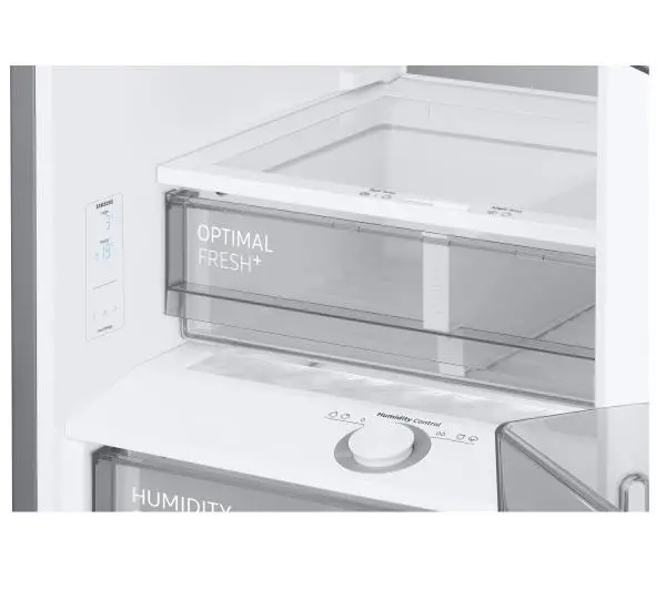 Samsung Bespoke RB38C7B6BAP Funkcje AI Pełny No Frost 203cm Szuflada z kontrolą wilgotności Zdalne sterowanie Bez panelu - TRZECI -55%, ALBO 5-TY ZA 1ZŁ - Kup na Raty - RRSO 0%