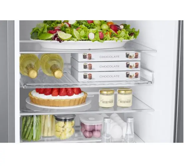 Samsung Bespoke RB38C7B6BAP Funkcje AI Pełny No Frost 203cm Szuflada z kontrolą wilgotności Zdalne sterowanie Bez panelu - TRZECI -55%, ALBO 5-TY ZA 1ZŁ - Kup na Raty - RRSO 0%