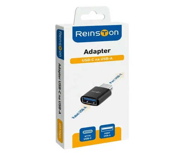 Reinston EAD014 - USB-C do USB-A - ⚡ BESTSELLERY ⚡