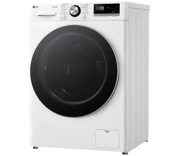 LG Vivace F2W8S722W Slim Funkcje AI 8kg 1200obr/min Zdalne sterowanie - Kup na Raty - RRSO 0%