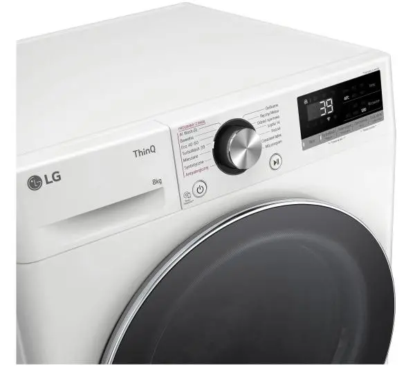LG Vivace F2W8S722W Slim Funkcje AI 8kg 1200obr/min Zdalne sterowanie - Kup na Raty - RRSO 0%