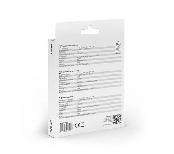 Savio LA-08 15W Czarny