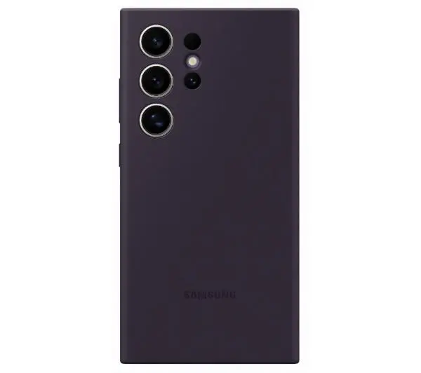 Samsung Silicone Cover do Galaxy S24 Ultra Fioletowy