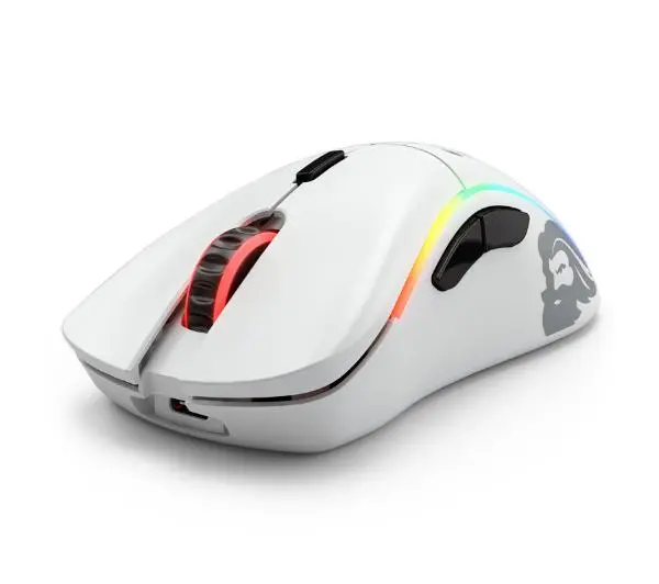 Glorious Model D Wireless Mat Biały