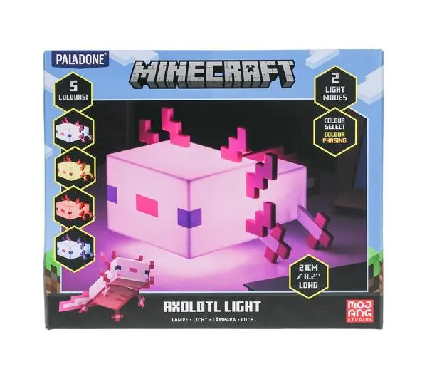 Paladone Minecraft Wielokolorowa Axolotl