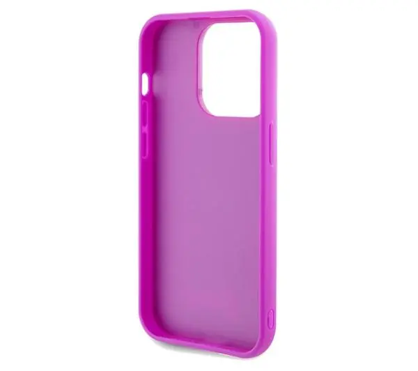 Guess Disco Metal Script GUHCP14XPMSDGSF do iPhone 14 Pro Max Różowy