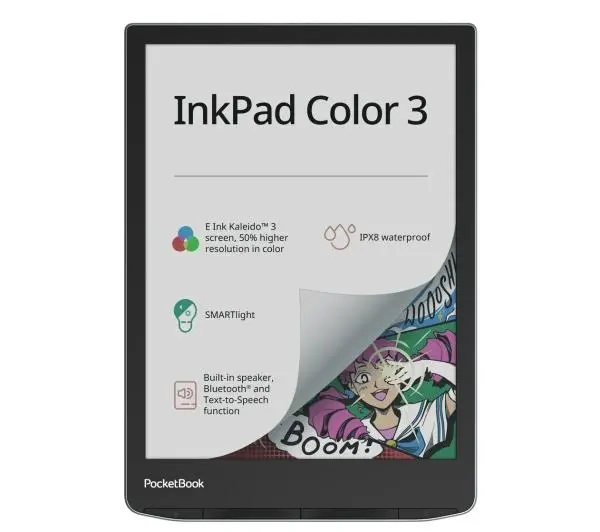 Czytnik E-booków PocketBook InkPad 743 Color 3 7,8" 32GB Wi-Fi Stormy Sea