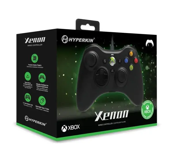 Hyperkin Xenon do Xbox, PC Przewodowy Czarny