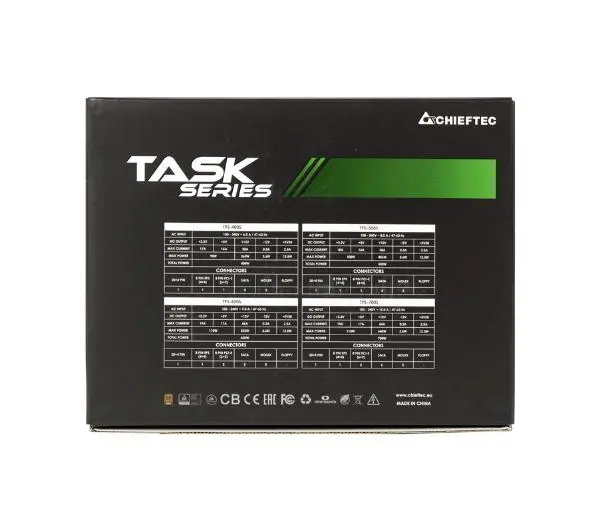 Chieftec Task TPS-700S 700W 80+ Bronze Czarny