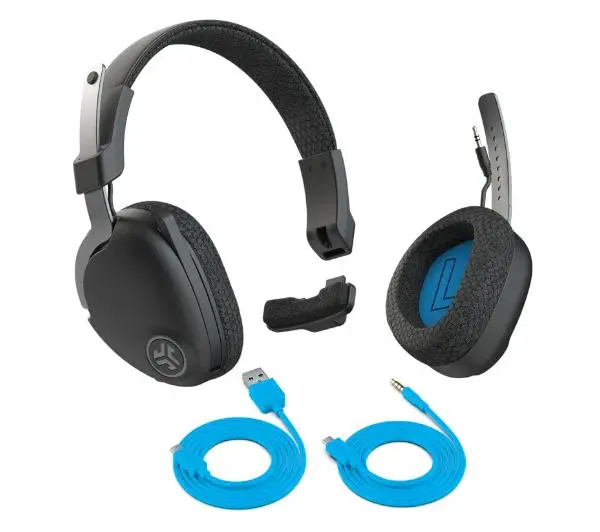JLab Work Wireless Nauszne Czarny - ⚡ EURO HIT CENOWY! ⚡