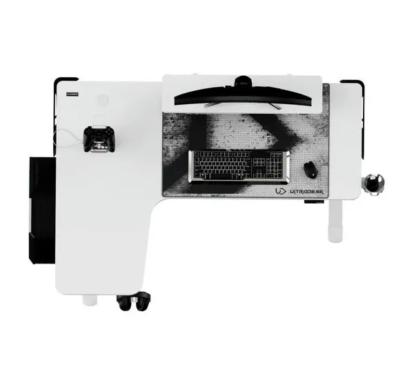 Ultradesk WINGER 155cm Regulacja wysokości Biały - Kup na Raty - RRSO 0%