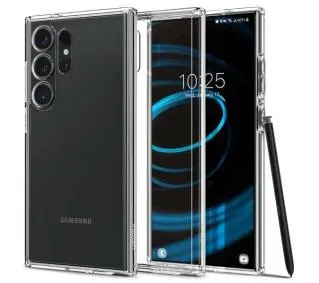Spigen Ultra Hybrid ACS07292 do Galaxy S24 Ultra Przezroczysty