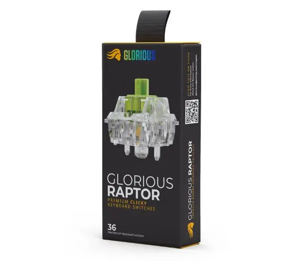 Glorious Raptor 36szt. Zielony