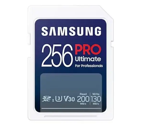 Samsung PRO Ultimate 2023 SD 256GB 200/130MB/s U3 V30