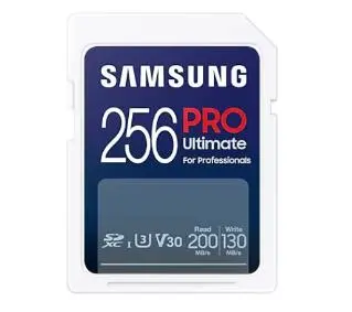 Samsung PRO Ultimate 2023 SD 256GB 200/130MB/s U3 V30
