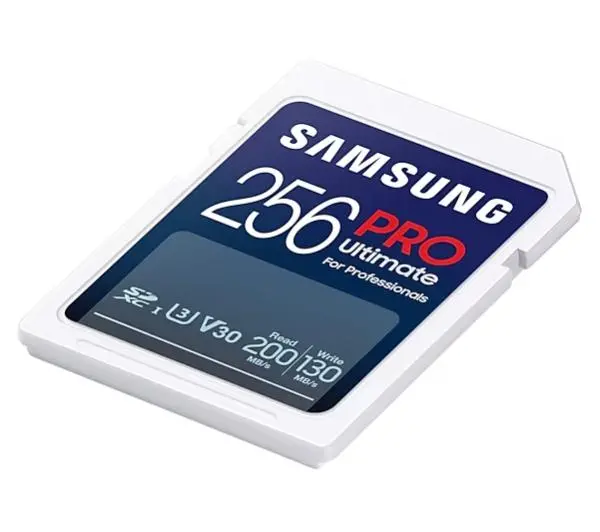 Samsung PRO Ultimate 2023 SD 256GB 200/130MB/s U3 V30